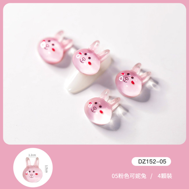 【Kectios™】日系可愛小熊美甲飾品