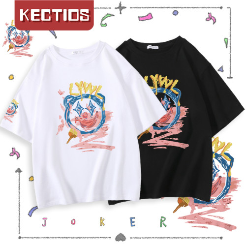 【Kectios™】古著感短袖T恤設計感小眾情侶裝
