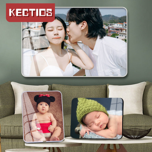 【Kectios™】相框擺臺照片定製洗照片做成水晶婚紗照掛牆相片帶框擺件創意寶寶