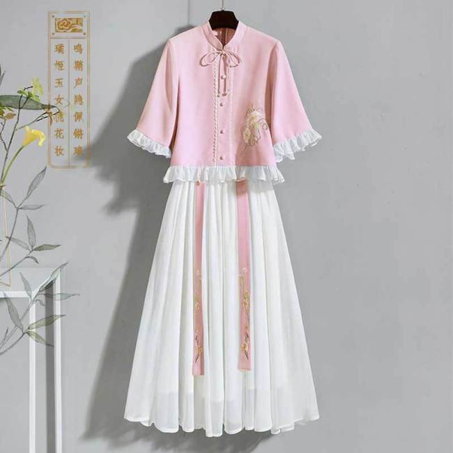 【Kectios™】古装国风漢服旗袍 改良版仙女裙套装
