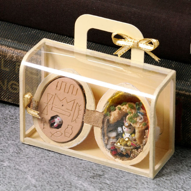 【Kectios™】diy小屋迷你種子世界胡桃夾子創意手工拼裝禮盒模型創意生日禮物