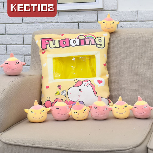 【Kectios™】網紅零食抱枕日本貓咪萌公仔一大袋小貓餅情人節生日禮物