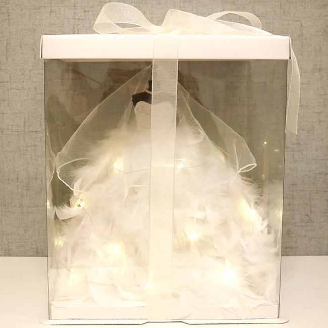 【Kectios™】生日禮物 送閨蜜姐妹女友創意實用特別少女心18歲成人禮婚紗模型