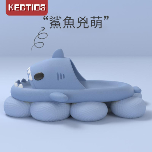 【Kectios™】卡通鯊魚拖鞋女夏季家用防滑少女心學生宿舍情侶涼拖鞋男外穿