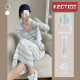 【Kectios™】甜欲風針織條紋吊帶連衣裙套裝女秋季新款防曬開衫外套包臀長裙子