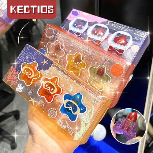 【Kectios™】海星迷你口紅套裝學生素顏顯白持久防水不掉啞光霧面平價網紅禮盒