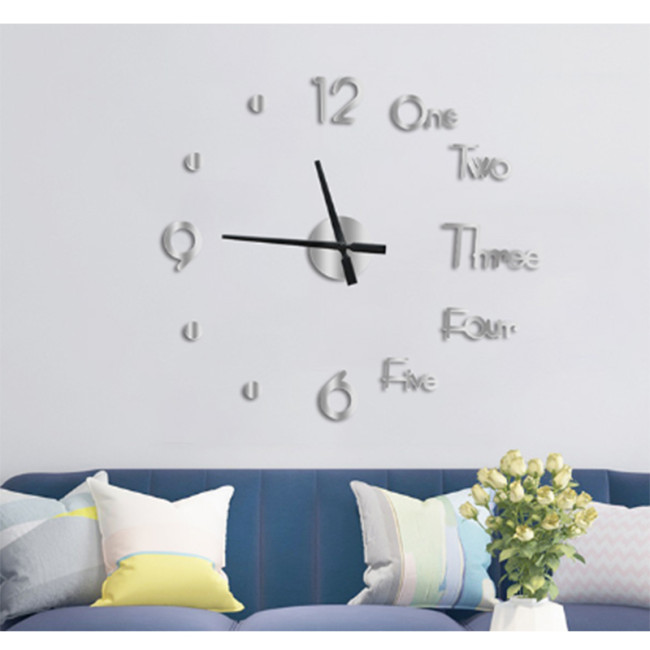 【Kectios™】免打孔鐘錶掛鐘客廳家用時尚diy簡約創意北歐裝飾時鐘掛錶石英鐘