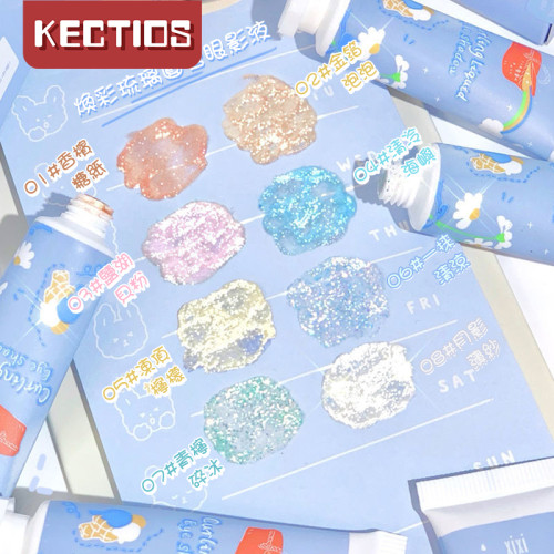 【Kectios™】液體眼影盤不脫妝防水ins日常亮晶晶超閃大地色系