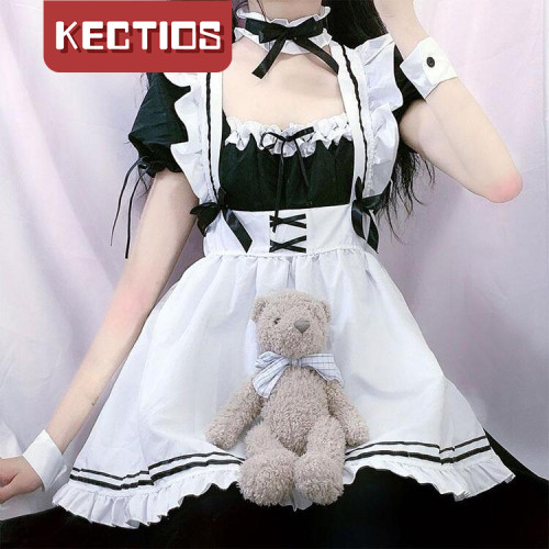 【Kectios™】日系lolita女僕連衣裙大碼洛麗塔
