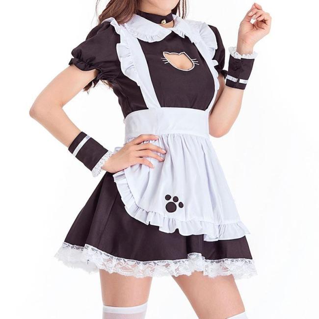 【Kectios™】日系lolita女僕連衣裙大碼洛麗塔