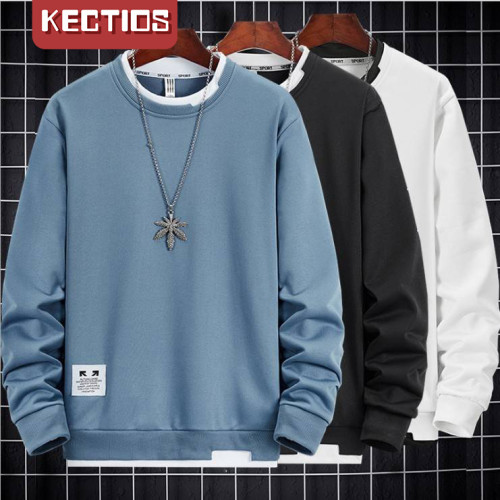 【Kectios™】新款潮流百搭圓領纯色外套