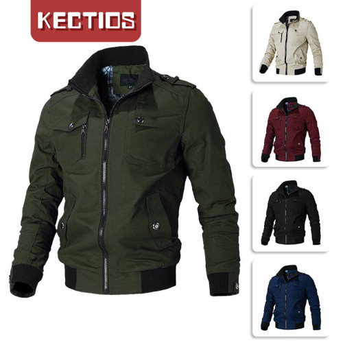 【Kectios™ 】台灣男士都愛穿的工裝夾克外套，軍工品質，版型挺拔，誰穿誰帥！