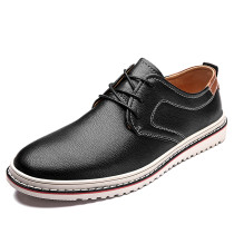 Men's Leather Shoes Cowhide Moccasins Vzikun