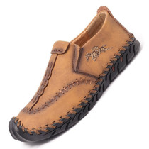 Men's Soft Leather Casual Shoes Vzikun