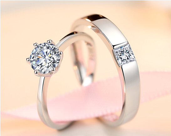 Us 2499 00 Diamond Ring Lady Japan And South Korea Propose Marriage Couple Ring Fashion Ring Couple M Shop123123 Com