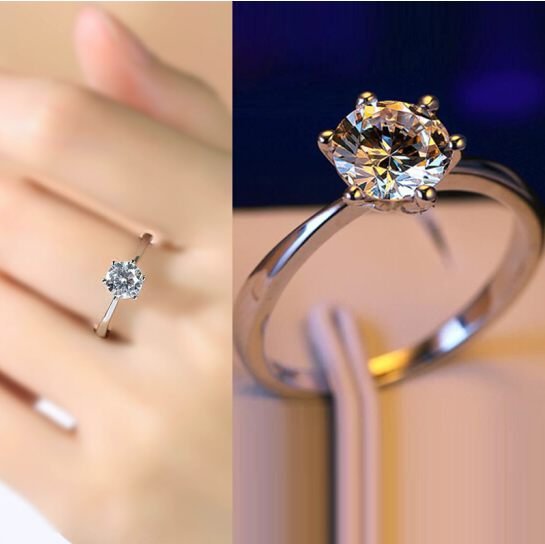 Us 2499 00 Diamond Ring Lady Japan And South Korea Propose Marriage Couple Ring Fashion Ring Couple M Shop123123 Com
