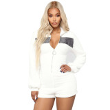 Cheap Winter Bodycon Short Jumpsuit For Daily Wear DN8188