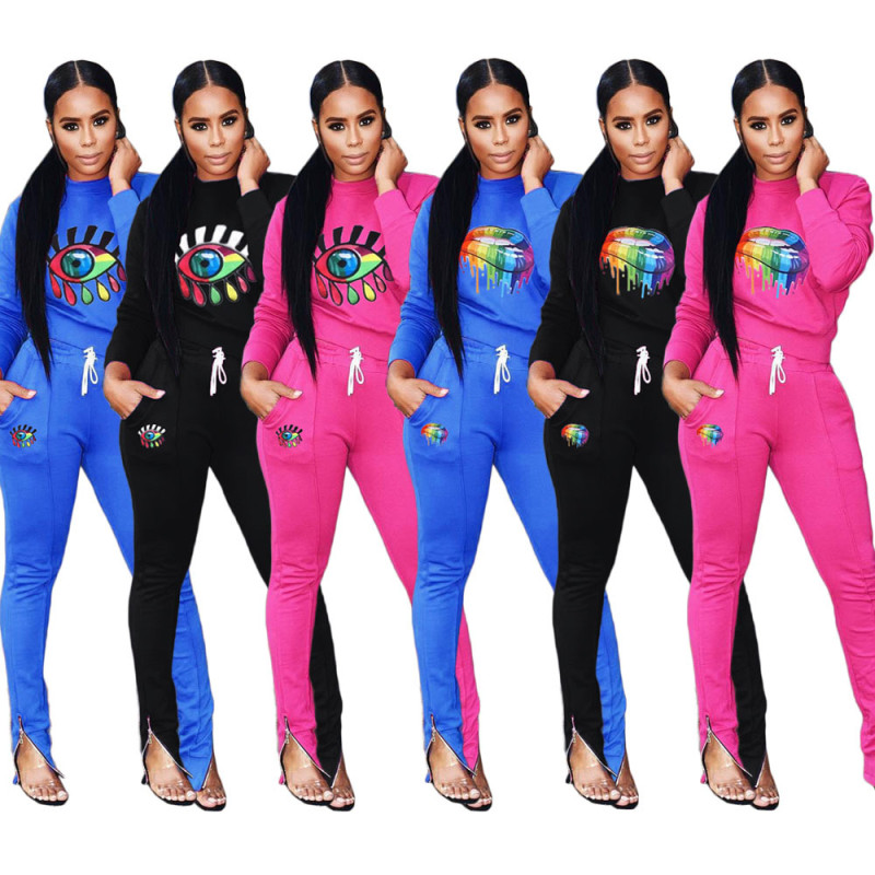 Outdoor Leisure Female Bodycon Long Style Track Suits ARM8121