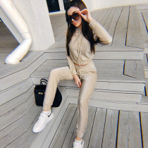 Fall/Winter Sexy Umbilical Wear Suit FLY96077