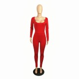 Womens sexy fashion sports casual jumpsuit SH7205