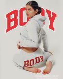 Women's New Navel Bare Hooded Sports Casual Suit A20204T
