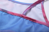 Women's cropped short camisole short pants suit S1731069-02