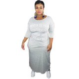 Oversized European and American casual Womens clothing CCY1231