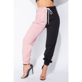 Ladies autumn sports jogging casual pants strappy leggings XZ3672