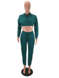 Womens fashion casual sports two-piece suit OMM1166