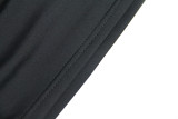 Sexy hollow bag hip skirt long sleeve pleated dress ZY1507