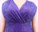 Sexy V-neck sequin nightclub pencil temperament dress plus size Womens clothing CCY1307