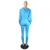 High quality hooded fabric with double pockets MEY173