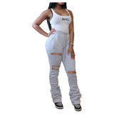 Womens loose-fitting casual pants CY8033