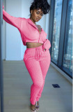 Two-piece padded sweater sports and leisure suit LM1053