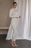 Solid color sexy tights jumpsuit women SUM2615A