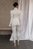 Solid color sexy tights jumpsuit women SUM2615A