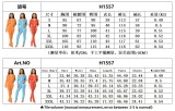 One-shoulder split trousers sexy Womens fashion casual suit H1557