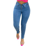 Fashion all-match washed ripped flared jeans ORY5174