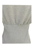 Slim-fit buttocks small lantern sleeve dress F8317