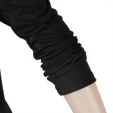 Fashion Wrap Chest Slim Gloves One-piece Nightclub Wear K3022