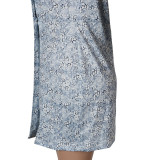 Fashion printed cardigan top and hip skirt nightclub clothes K8945