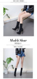 Korean style pointed elastic stiletto sock boots high heels women boots SL881-6