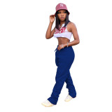 Personalized pockets plus pile pile pants, trousers with zipper HR8156