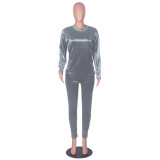 Home round neck couple womens clothing FM89