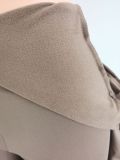 Women's plain-color jumpsuit plus fleece skinny slim-fit jumpsuit FF1067