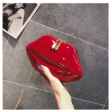 Personality Trendy Lips One Shoulder Chain Woman Bag  JC225-3338