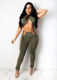Women's sexy bandages and more ways to wear nightclub jumpsuits FF1076