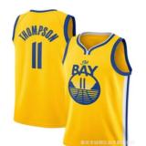 Warriors 30# Curry embroidery basketball jersey 11# Thompson jersey curry jersey P613776329310