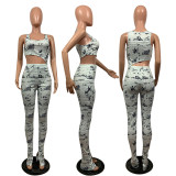 Ladies sexy printed jumpsuit OEP6255