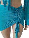 Beach sunscreen shirts, Womens air-conditioning shirts, mesh suits CM2105